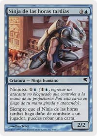 Ninja of the Deep Hours (Spanish) - "Ninja de las horas tardías"