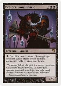 Sanguine Praetor (Italian) - "Pretore Sanguinario"