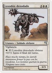 Loxodon Stalwart (Spanish) - "Loxodón denodado"