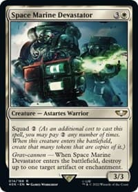 Space Marine Devastator (Surge Foil)