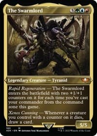 The Swarmlord (Display Commander) (Surge Foil) - Thick Stock