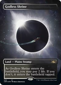 Godless Shrine (Borderless) (Galaxy Foil)