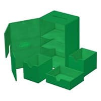 Twin Flip`n`Tray XenoSkin Monocolor - Green (Holds 160+)