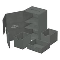 Twin Flip`n`Tray XenoSkin Monocolor - Grey (Holds 160+)