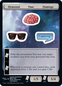 Elemental Time Flamingo