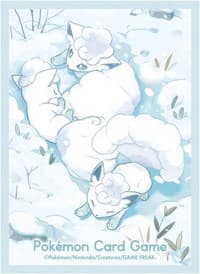 Pokemon TCG: Pokemon Center Japan Exclusive Card Sleeves - Alolan Vulpix (64-Pack)