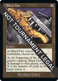 Black Vise (Retro Frame)