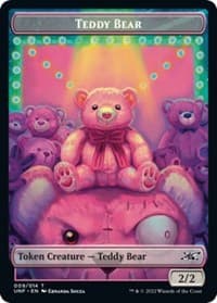 Teddy Bear // Food (010) Double-sided Token