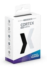 Ultimate Guard Cortex Sleeves Standard Size - Black (100-Pack)