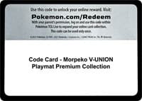 Code Card - Morpeko V-UNION Playmat Premium Collection