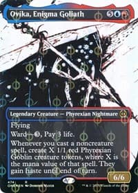 Ovika, Enigma Goliath (Showcase) (Step-and-Compleat Foil)