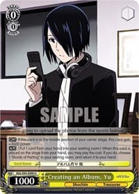 Creating an Album, Yu