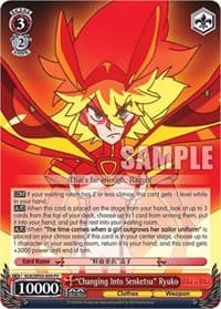 "Changing Into Senketsu" Ryuko