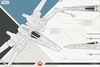 Bushiroad Rubber Mat Collection V2 Vol.576: STAR WARS - X-wing Starfighter