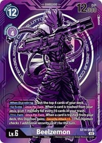 Beelzemon - ST14-08 (Alternate Art)