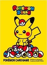 Pokemon TCG: Pokemon Center Japan Exclusive Card Sleeves - Pokemon Dolls (64-Pack)