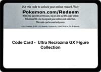 Code Card - Ultra Necrozma GX Figure Collection