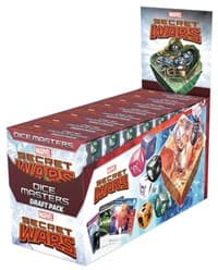 Marvel Secret Wars Draft Pack Countertop Display