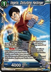 Vegeta, Disturbing Harbinger