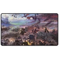 The Lord of the Rings: Tales of Middle-earth Borderless Scene Black Stitched Standard Gaming Playmat for Magic: The Gathering