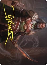 Theoden, King of Rohan Art Card (Gold-Stamped Signature)