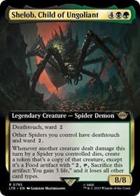 Shelob, Child of Ungoliant (Extended Art) (Surge Foil)