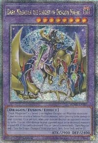 Dark Magician the Knight of Dragon Magic (Quarter Century Secret Rare)
