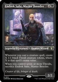 Endrek Sahr, Master Breeder (Foil Etched)