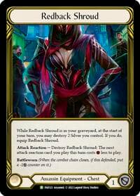 Redback Shroud (Golden) - FAB123