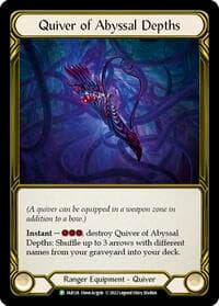 Quiver of Abyssal Depths (Golden) - FAB126