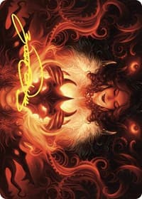 Witch's Mark Art Card (Gold-Stamped Signature)