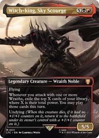 Witch-king, Sky Scourge (Borderless)