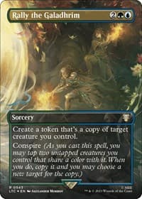 Rally the Galadhrim (Borderless) (Surge Foil)
