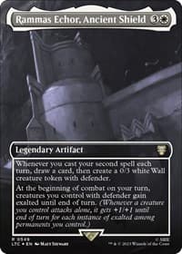 Rammas Echor, Ancient Shield (Borderless) (Surge Foil)