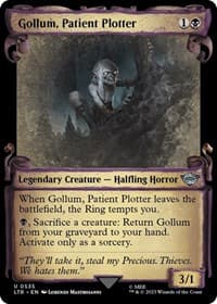Gollum, Patient Plotter (Showcase Scrolls)