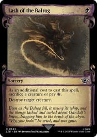 Lash of the Balrog (Showcase Scrolls)