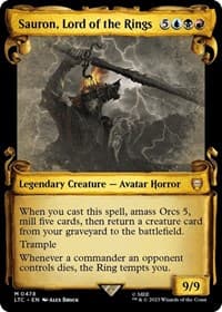 Sauron, Lord of the Rings (Showcase Scrolls)