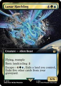 Lunar Hatchling (Extended Art) (Surge Foil)