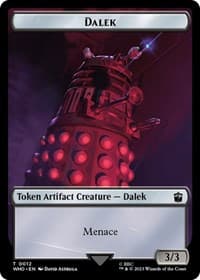 Dalek // Clue (0023) Double-Sided Token