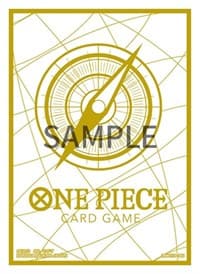 One Piece Card Game Official Sleeves (Standard Gold) (10-Pack)