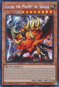 Alpha, the Master of Beasts (Platinum Secret Rare)
