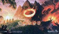 MagicCon Barcelona 2023 Lord of the Rings Key Art Standard Gaming Playmat for Magic: The Gathering
