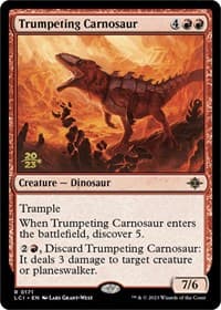 Trumpeting Carnosaur