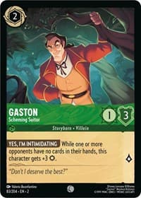Gaston - Scheming Suitor