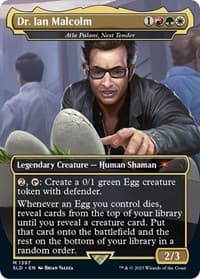 Dr. Ian Malcolm - Atla Palani, Nest Tender
