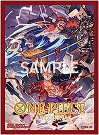 One Piece Card Game Official Sleeves: Assortment 4 - Three Captains (70-Pack)