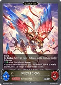 Ruby Falcon (Evolved)