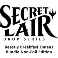 Secret Lair Drop: Winter Superdrop 2024: Beastly Breakfast Omens Bundle - Non-Foil Edition
