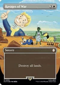 Ravages of War (Borderless) (Surge Foil)