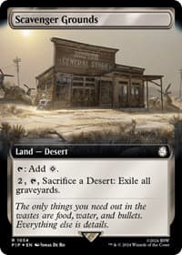 Scavenger Grounds (Extended Art) (Surge Foil)